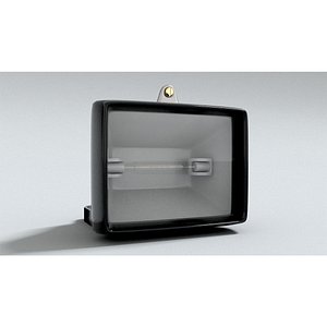 3D model laos Halogen Lamp