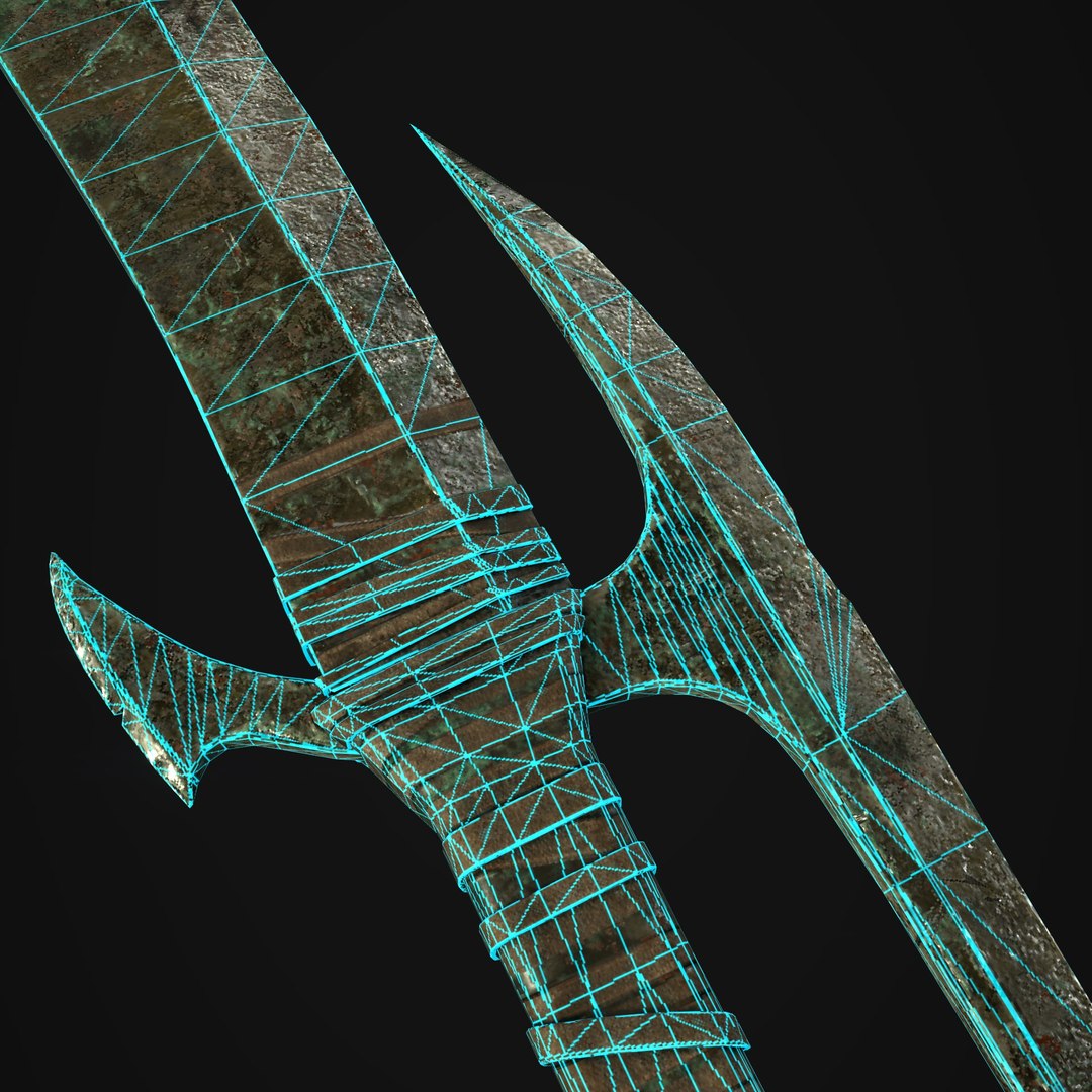 Orc Sword 3D Model - TurboSquid 1608151