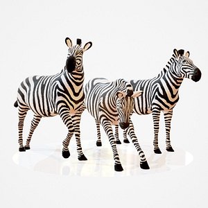 zebra rigged obj