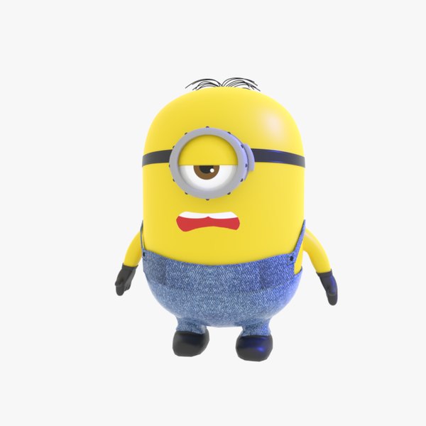 3D minion - TurboSquid 1353345