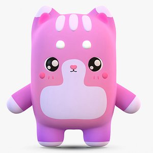 Cartoon Pink Cat(1)
