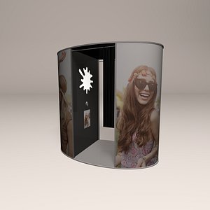 promotional photo booth 3D model