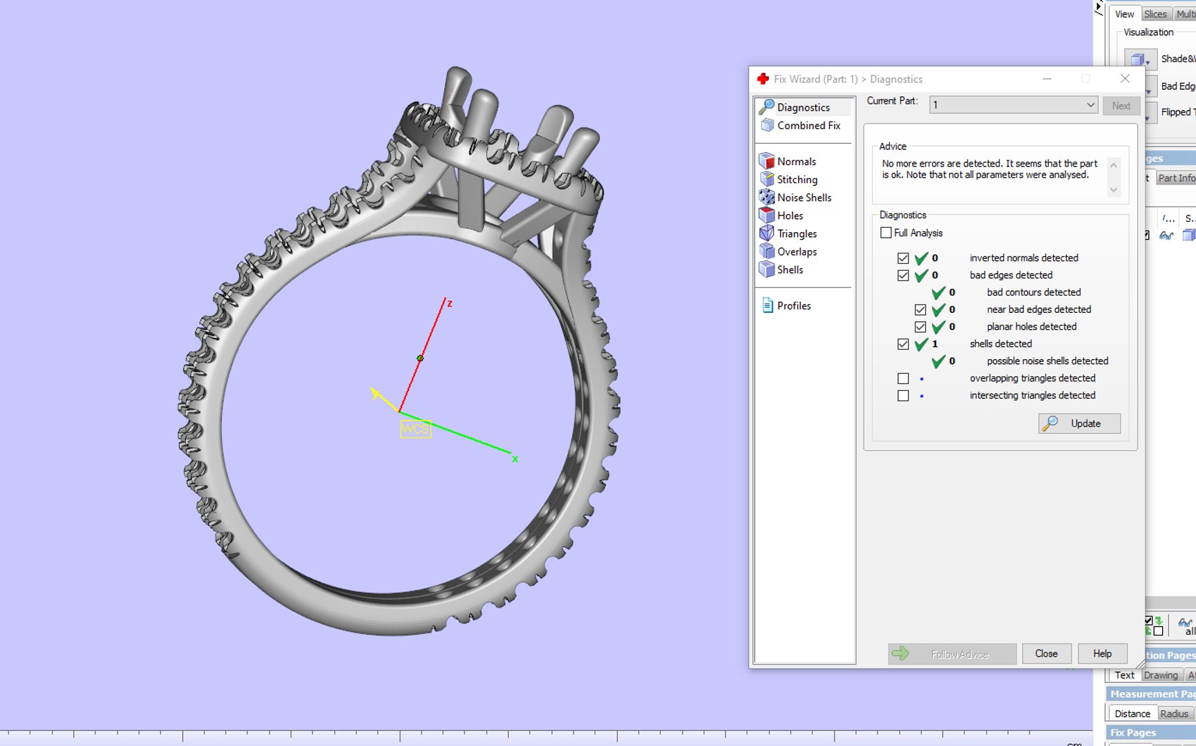 3D Diamond Round Halo Engagement Ring CAD Design Print O-1-102 ...