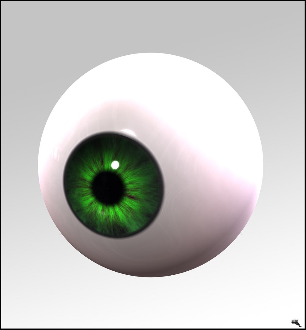 Eye Ball 3D Model - TurboSquid 1173786