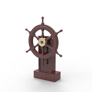 Ship Wheel Bronze & Gold 3D Model $29 - .fbx .obj .3ds .max - Free3D