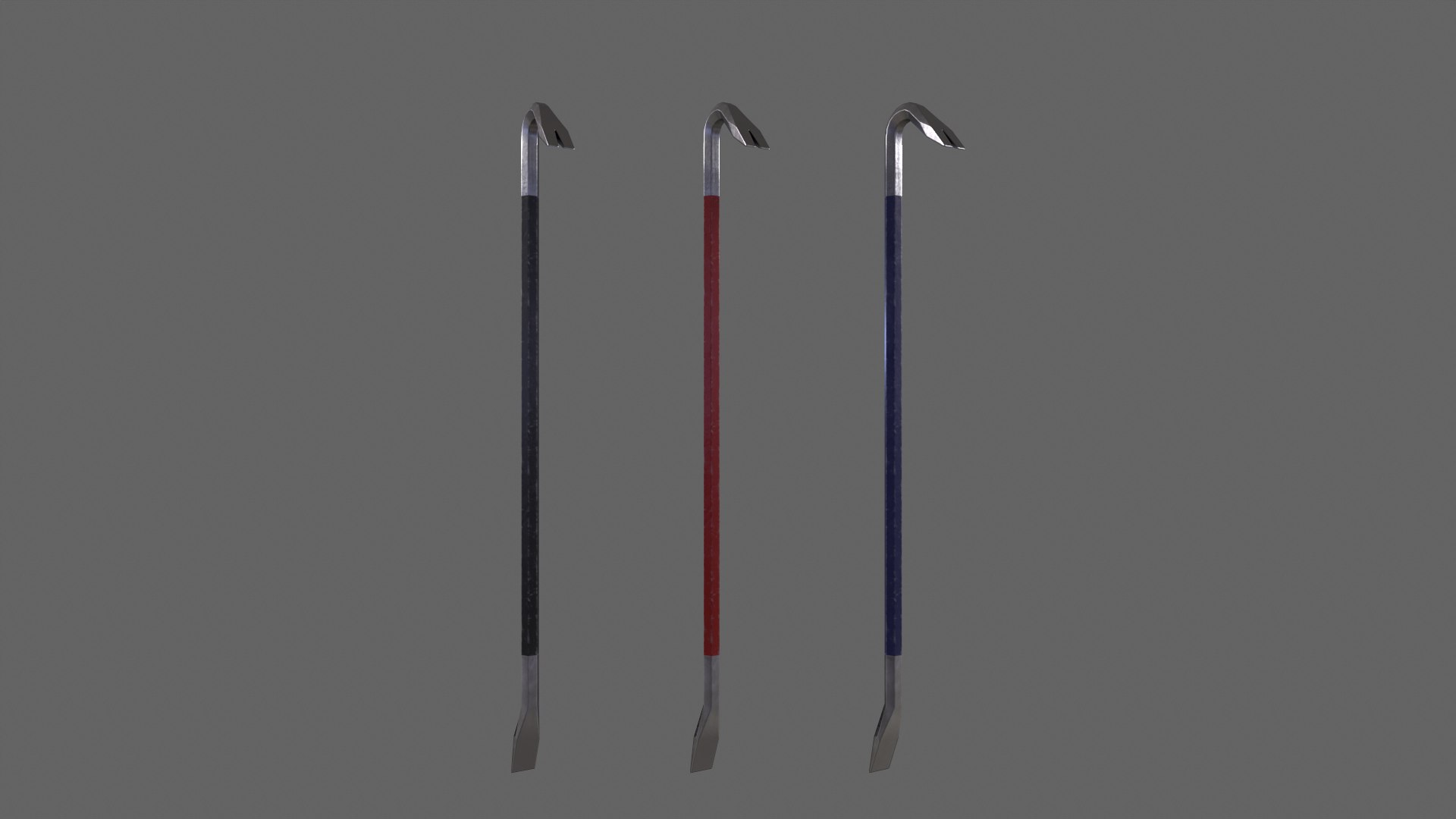 PBR Crowbar 3D model https://p.turbosquid.com/ts-thumb/0H/LmFpPC/k0/1_1/png/1654818389/1920x1080/fit_q87/66ae3f02174753559ad82153e02f1d1ec3313b36/1_1.jpg