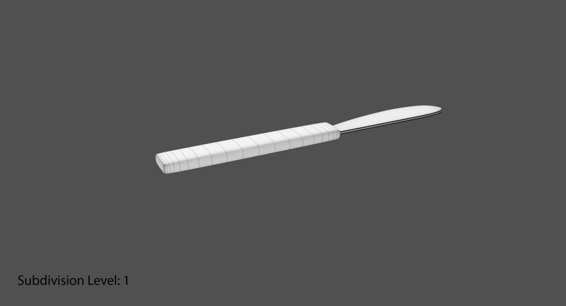 3D model knife plastic handle shiny https://p.turbosquid.com/ts-thumb/0H/MWyOYu/Oohh0uoF/butterknife8.0032/png/1522163415/1920x1080/fit_q87/8c18e38d642843c01d020a9676e7ec1999024c90/butterknife8.0032.jpg