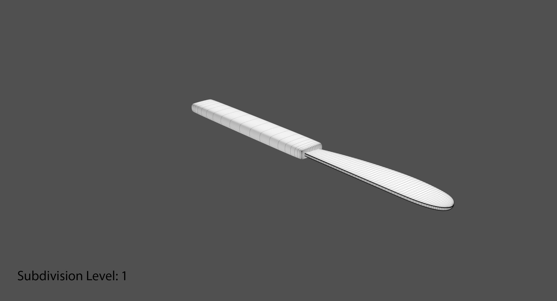 3D model knife plastic handle shiny https://p.turbosquid.com/ts-thumb/0H/MWyOYu/pBEPIUxQ/butterknife8.0017/png/1522163415/1920x1080/fit_q87/ec8d9a8d1e066c2655a76eaabb99b27ed729c94c/butterknife8.0017.jpg