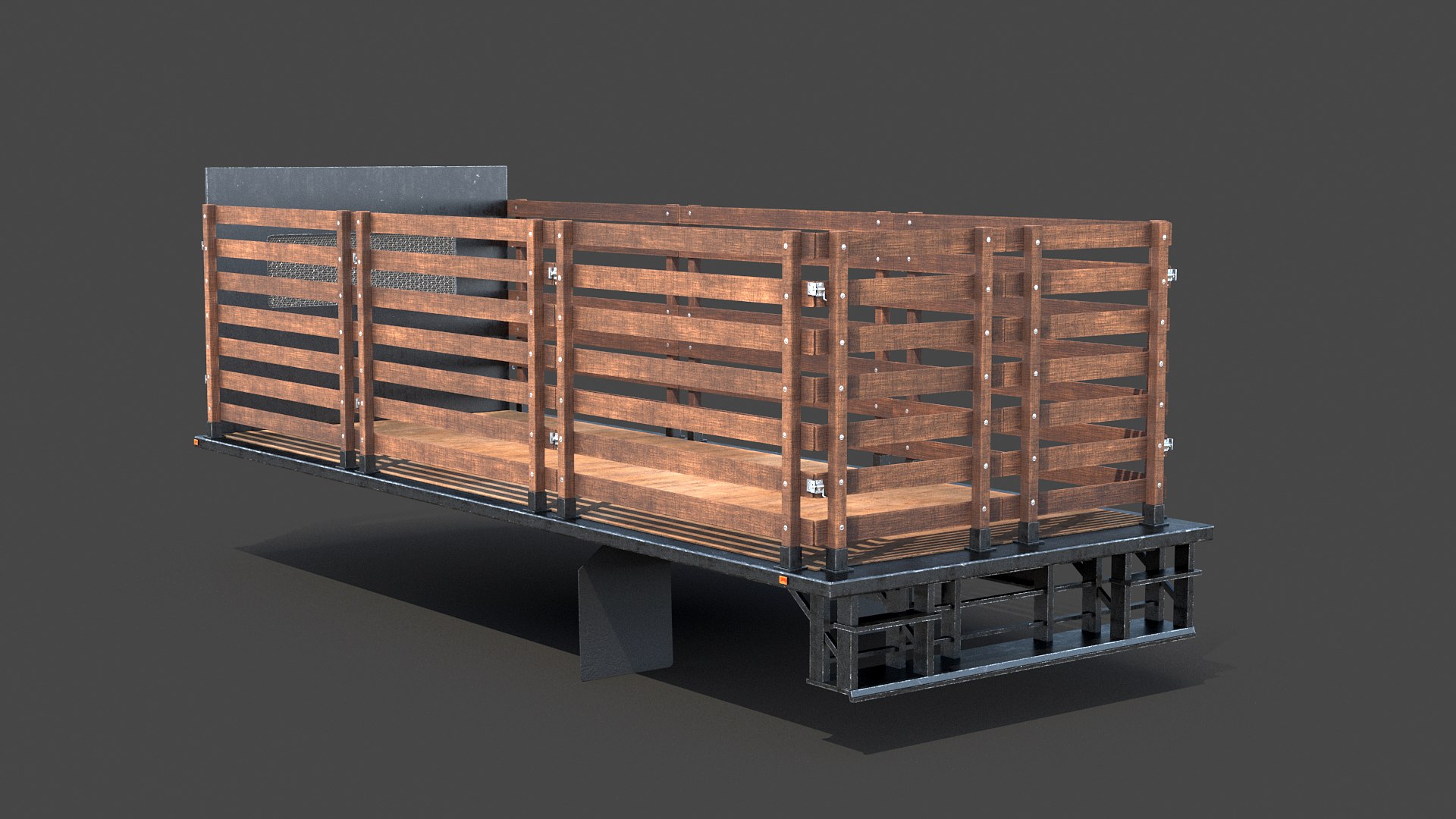 3D Truck Structures Colection II Model TurboSquid 2053363