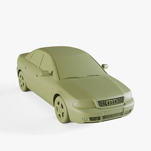 Audi A4 1999 3D model