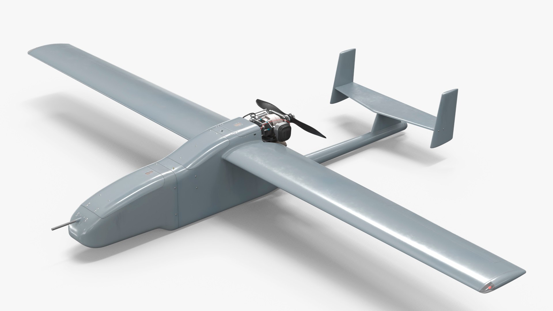 Granat 4 Tactical Reconnaissance UAV 3D model preview