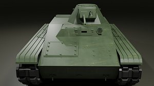 Tank T-60 Soviet Light Tank model