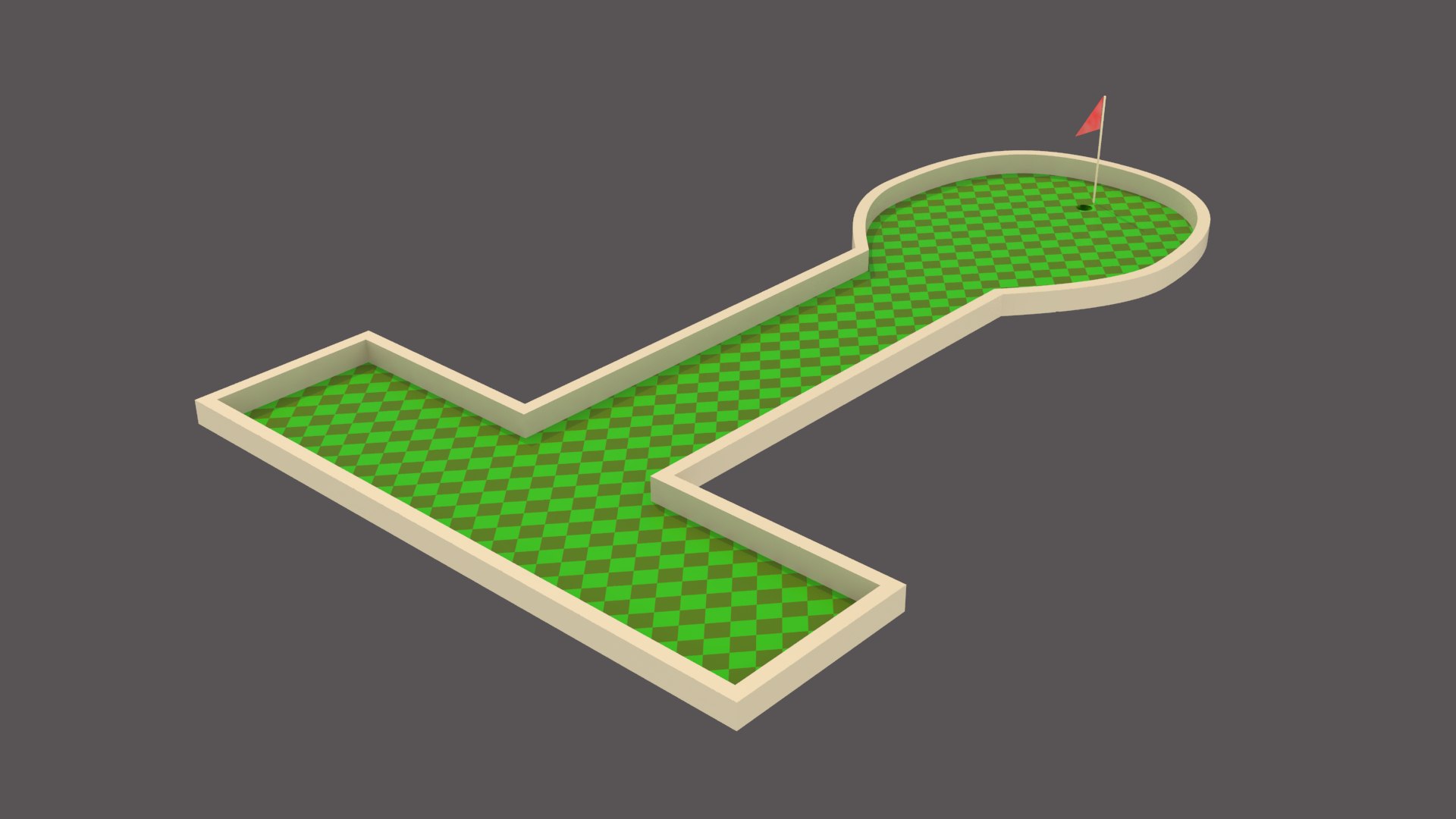 3D Mini Golf Course 15 Model Collection Model - TurboSquid 2315577