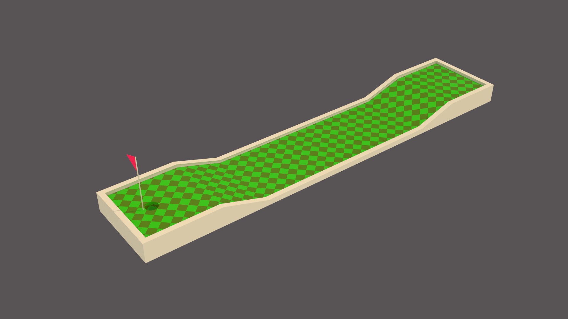3D Mini Golf Course 15 Model Collection Model - TurboSquid 2315577