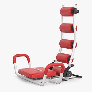 ab rocket twister gym 3D model