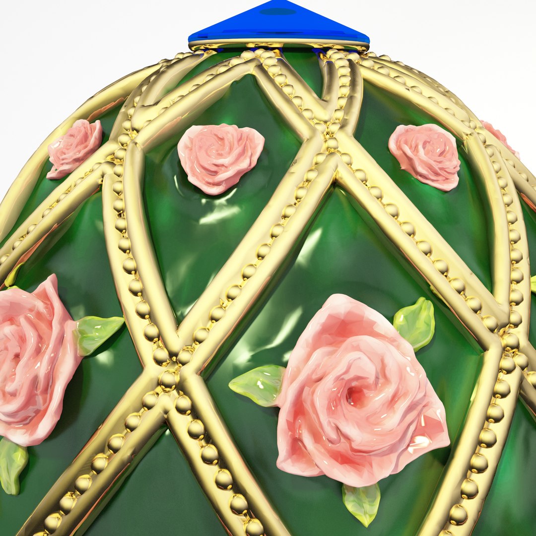 3d Model Faberge Egg