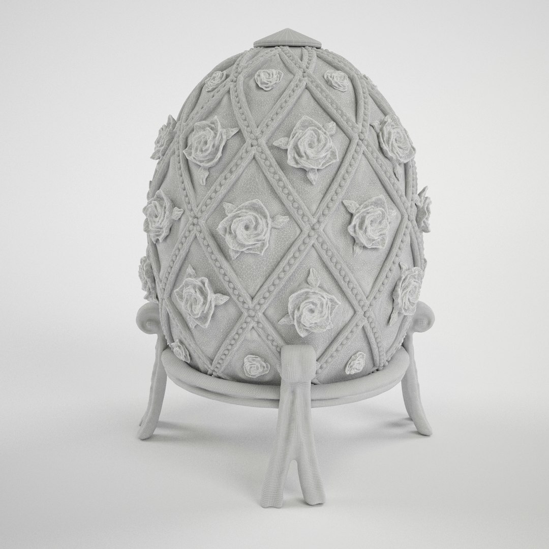 3d Model Faberge Egg