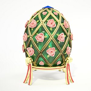 3d model faberge egg