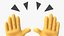 Raised Hands Emoji