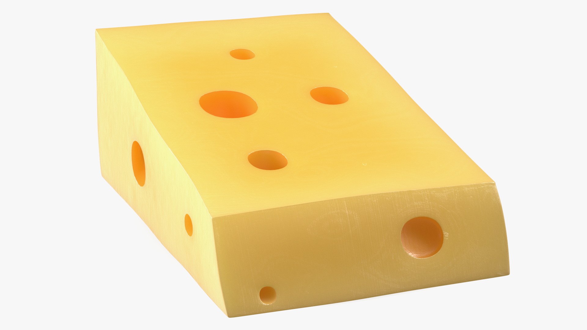 Swiss Cheese Block 3D Model - TurboSquid 2219841