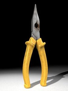 3d model pliers tool