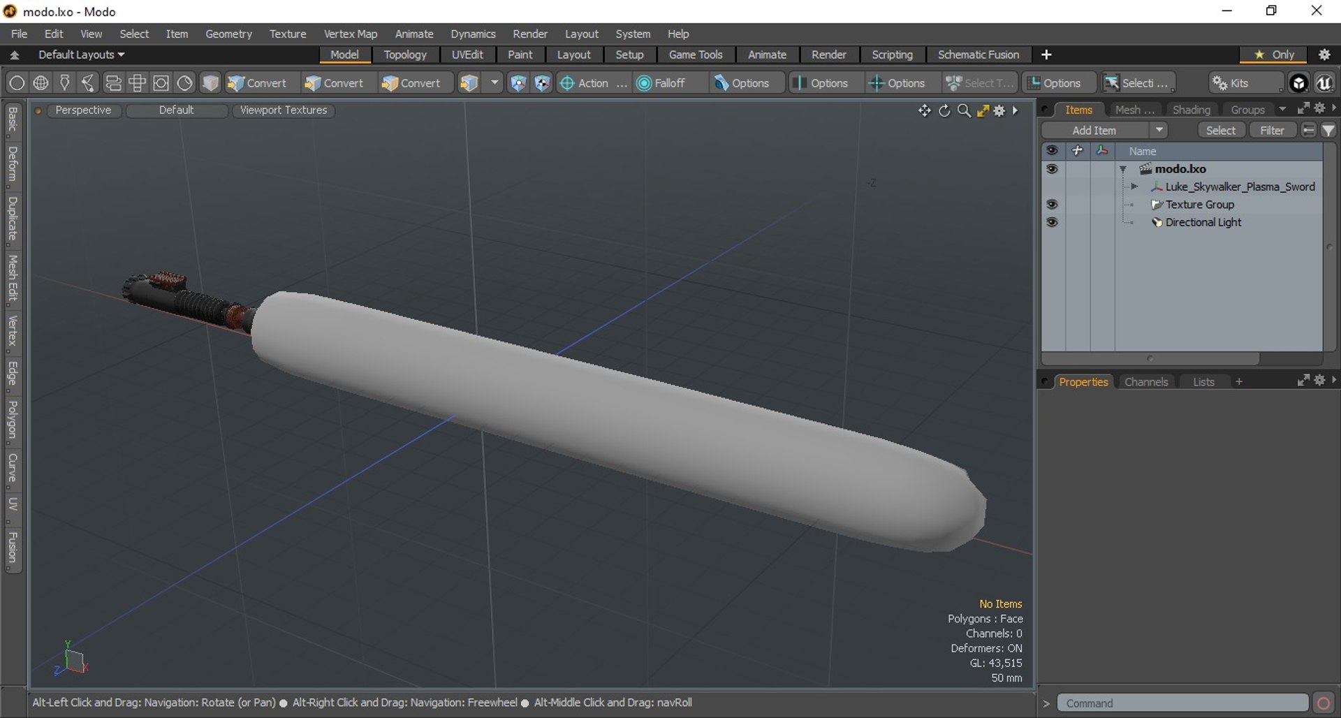3D Luke Skywalker Plasma Sword https://p.turbosquid.com/ts-thumb/0H/cTDt3f/xS/lukeskywalkerplasmaswordc4dmodel025/jpg/1722997884/1920x1080/fit_q87/ffc50b90a3cf0e4c015da5475df7aba0d15f125f/lukeskywalkerplasmaswordc4dmodel025.jpg