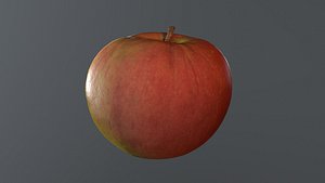 hy apple 06 fruit 3D model