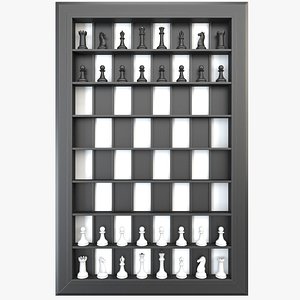 Rook Wooden Chess Pieces 3D - TurboSquid 2093554