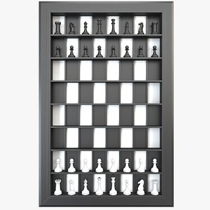 Chess Pieces 3D Model $20 - .max .3ds .dwg .fbx - Free3D