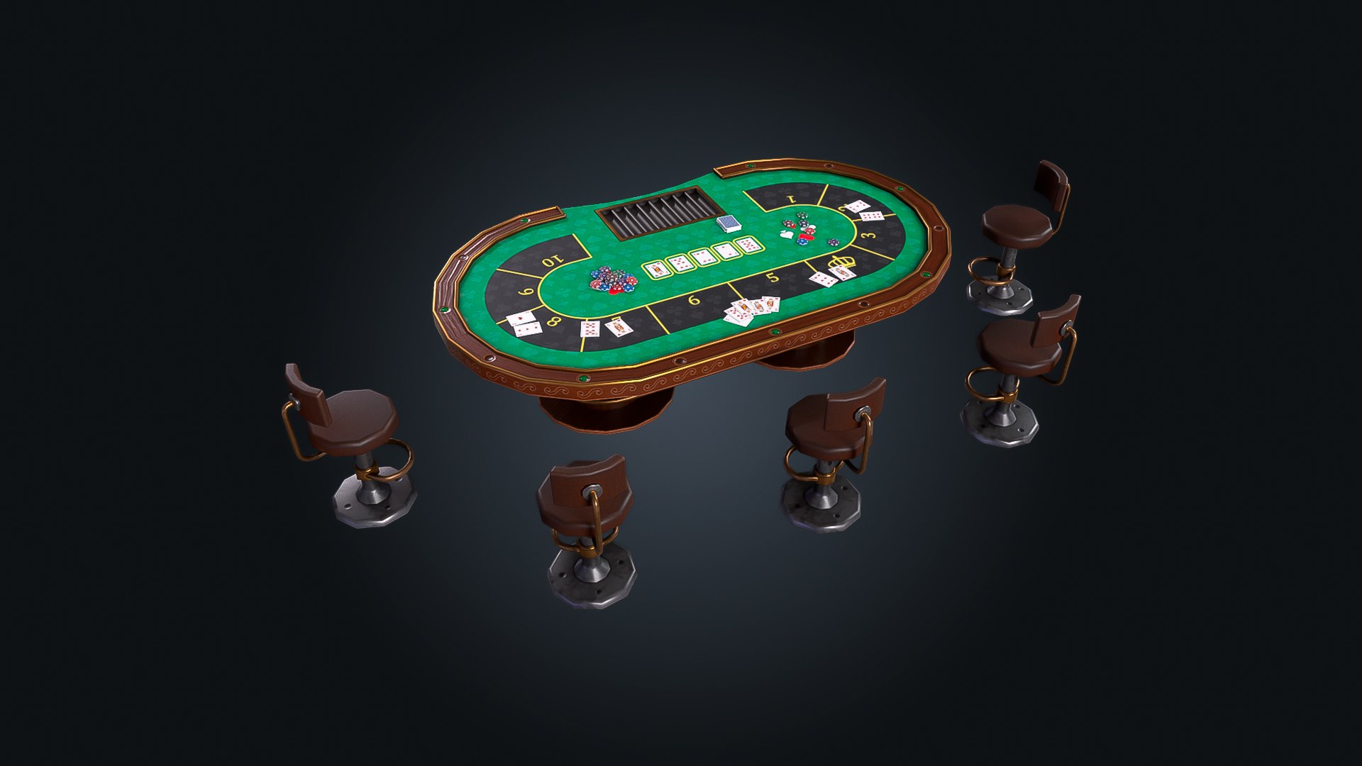 Poker Table model https://p.turbosquid.com/ts-thumb/0H/ljyd4W/dR/img_3/jpg/1770045117/1920x1080/fit_q87/63aeae1665711fa68b306aa1d5111378b92b76c7/img_3.jpg