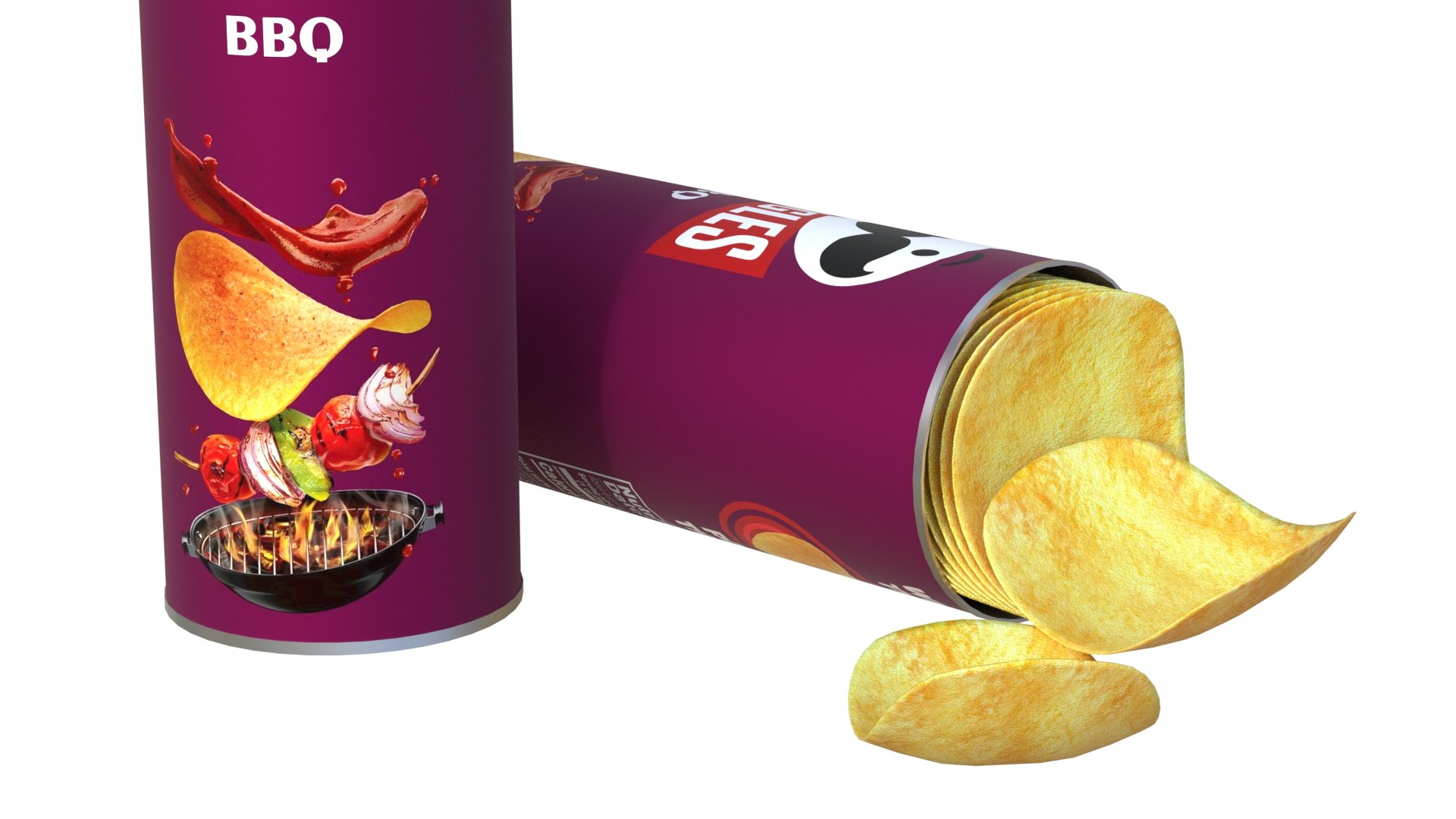 3D Pringles BBQ https://p.turbosquid.com/ts-thumb/0H/nAPxEW/iI/6/jpg/1741432904/1920x1080/fit_q87/591e2ebc57811d2b29ad100877a61949852f16b9/6.jpg