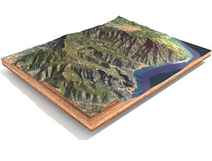 山の風景3Dモデル - TurboSquid 1595045 山の風景3Dモデル - TurboSquid 1595045