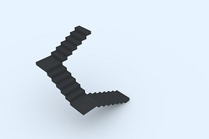 3D model stairs 30