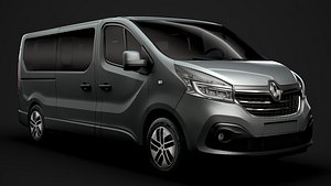 renault trafic spaceclass lwb 3D model