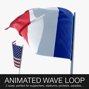 Animated Flag Waving