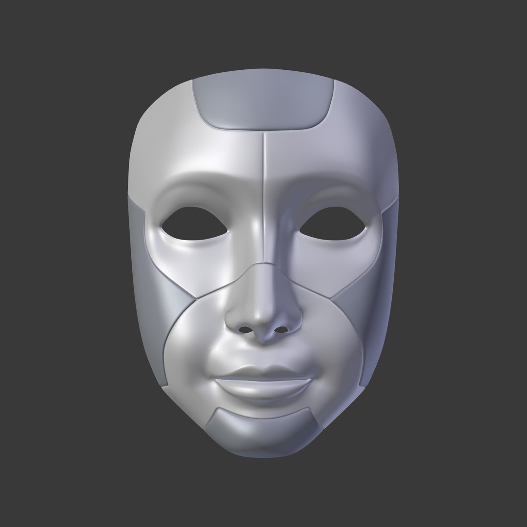 3D model robot mask - TurboSquid 1569565