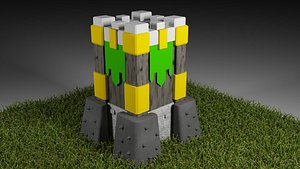 archer tower version model