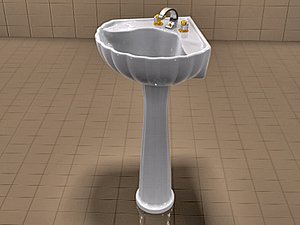 St Thomas Creations Sink and AquaBrass Faucet Set Vol 2