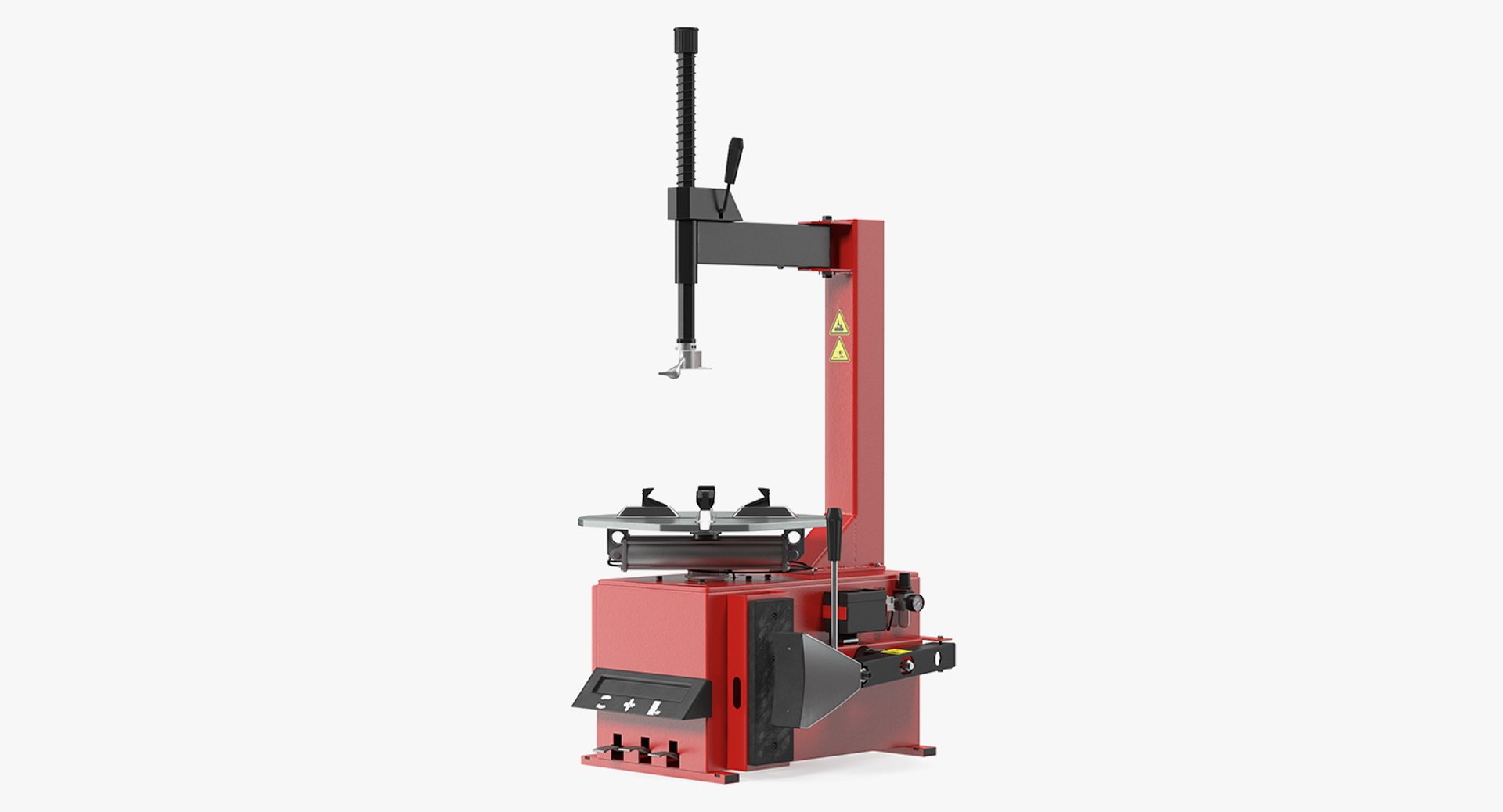Semi-Automatic Tyre Changer 3D Model 3D model preview
