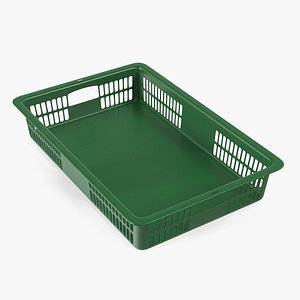 Green Plastic Crate