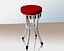 chrome stool max