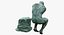 The Thinker Corroded Statue