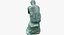 The Thinker Corroded Statue