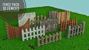 fence 3D model