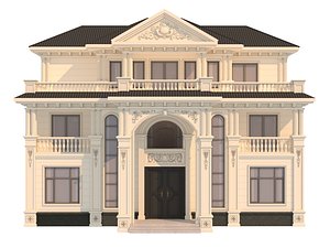 villa 3D model
