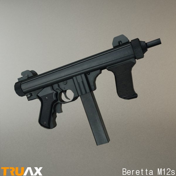 Beretta M12s Modelo 3D - TurboSquid 611153