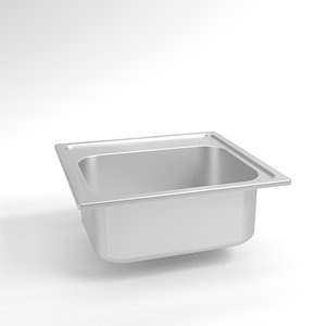 3D interior franke sink euroform model
