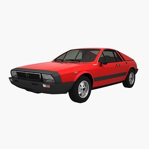 3D model lancia beta montecarlo 1975