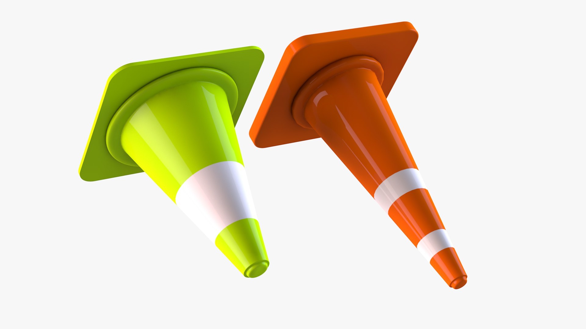 3D Model Traffic Cones - TurboSquid 2117888