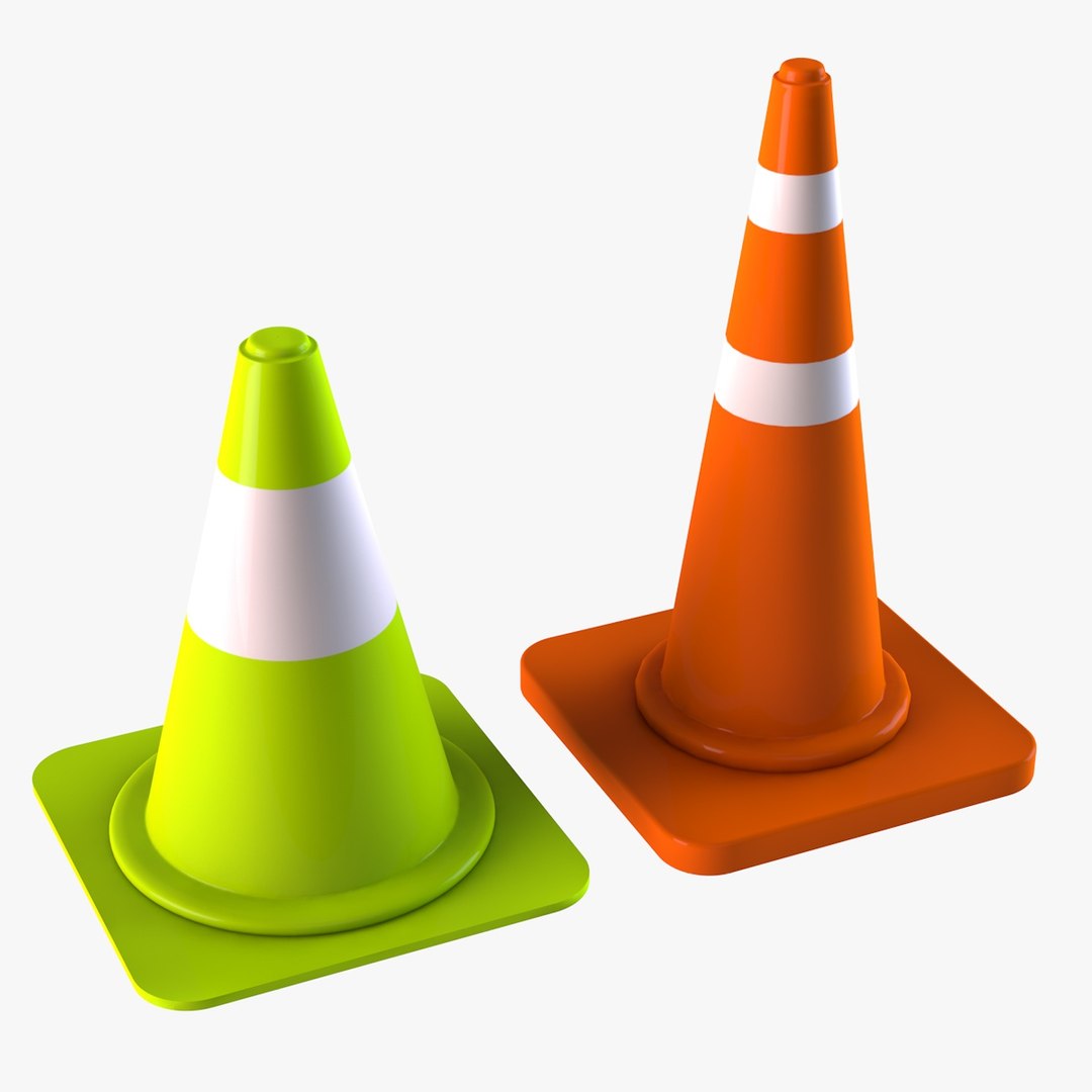 3D Model Traffic Cones - TurboSquid 2117888